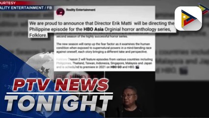 Erik Matti to direct episode of HBO Asia's horror series 'Folklore'; Ben&Ben is most streamed artist in PH: Spotify; Wesley So defeats Magnus Charlsen in Skilling Open, bags $30-K; 'Umbrella Academy', 'Juno' star Elliot Page comes out as trans