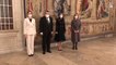La reina Letizia inaugura la exposición de tapices de Rafael en el Palacio Real