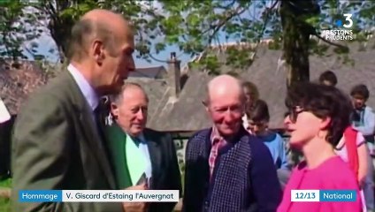 Mort de Valéry Giscard d'Estaing : son attachement à l'Auvergne