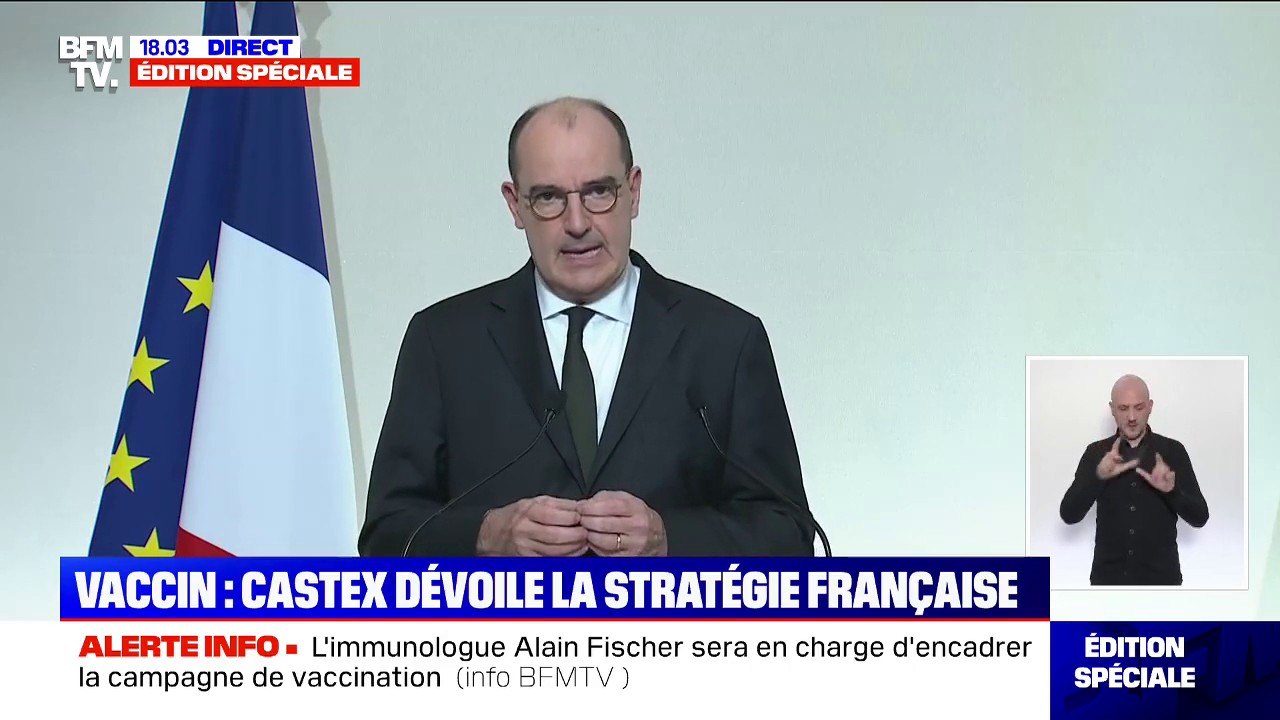 Jean Castex: "Nous comptions hier soir 3.488 personnes hospitalisées en réanimation"