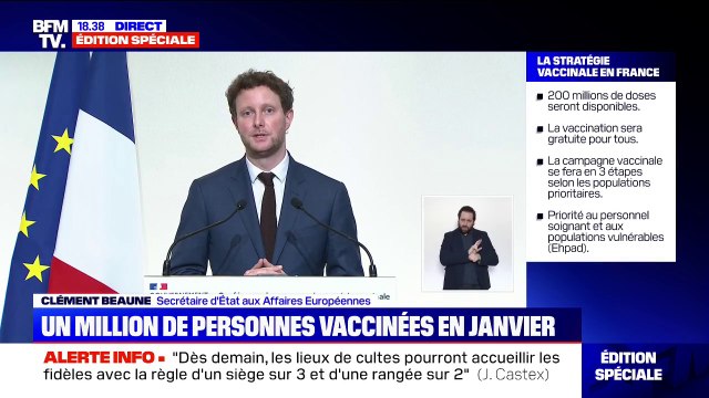 Nous avons été capables de bâtir un début d'Europe de la Santé : Clément Beaune annonce 2 milliards d'euros mobilisés sur le budget européen pour les vaccins