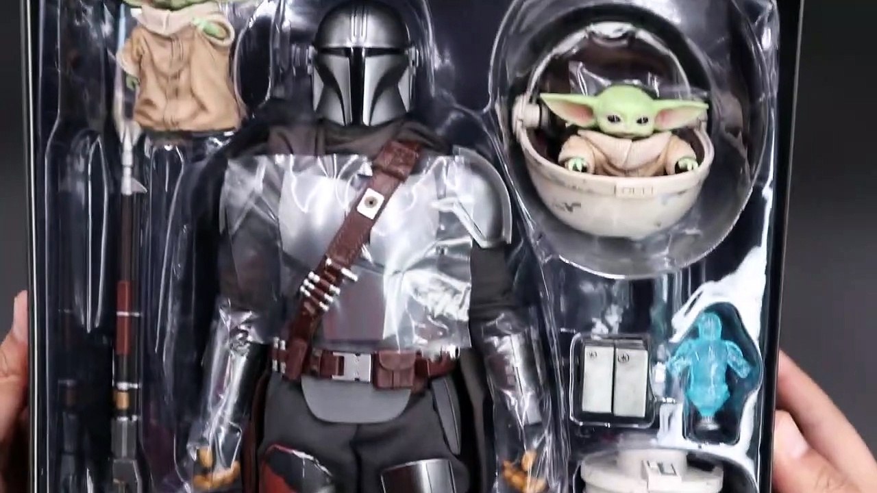 Hot Toys The Mandalorian and the Child DELUXE Set Unboxing and Review