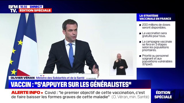 Olivier Véran: Avant même de nous immuniser contre le coronavirus, nous devons nous immuniser contre les peurs