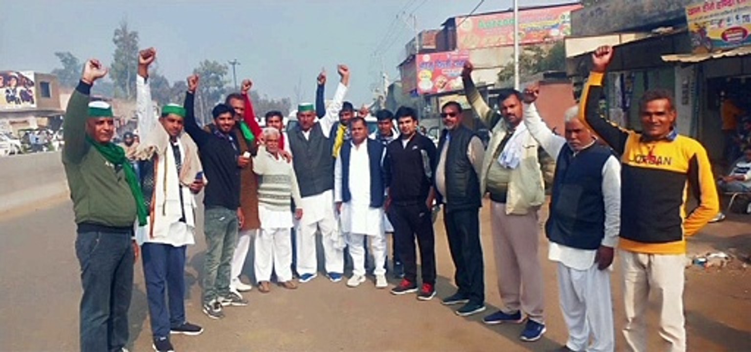 शामली सहित वेस्ट यूपी से दिल्ली आंदोलन में पहुंच रहे हैं किसान