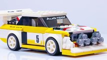 Audi S1 speed build stop motion animation Lego 76897