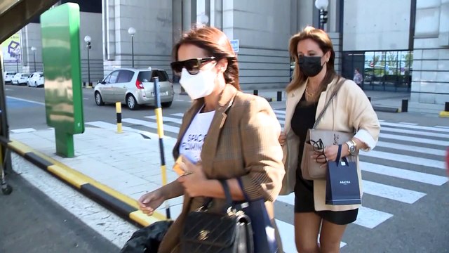 Paula Echevarría, espectacular con su conjunto premamá de invierno