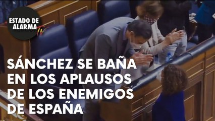 SÁNCHEZ saca adelante el dictamen de los PGE gracias a los ENEMIGOS de ESPAÑA