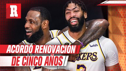 Anthony Davis acordó millonaria renovación de cinco años con los Lakers