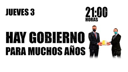 Juan Carlos Monedero: hay Gobierno para muchos años - En la Frontera, 3 de diciembre de 2020
