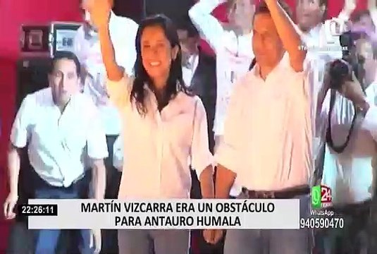 Martín Vizcarra era un obstáculo para Antauro Humala, según investigaciones