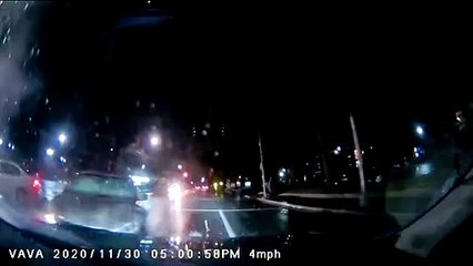 Flashing Light Confusion Leads to Intersection Collision