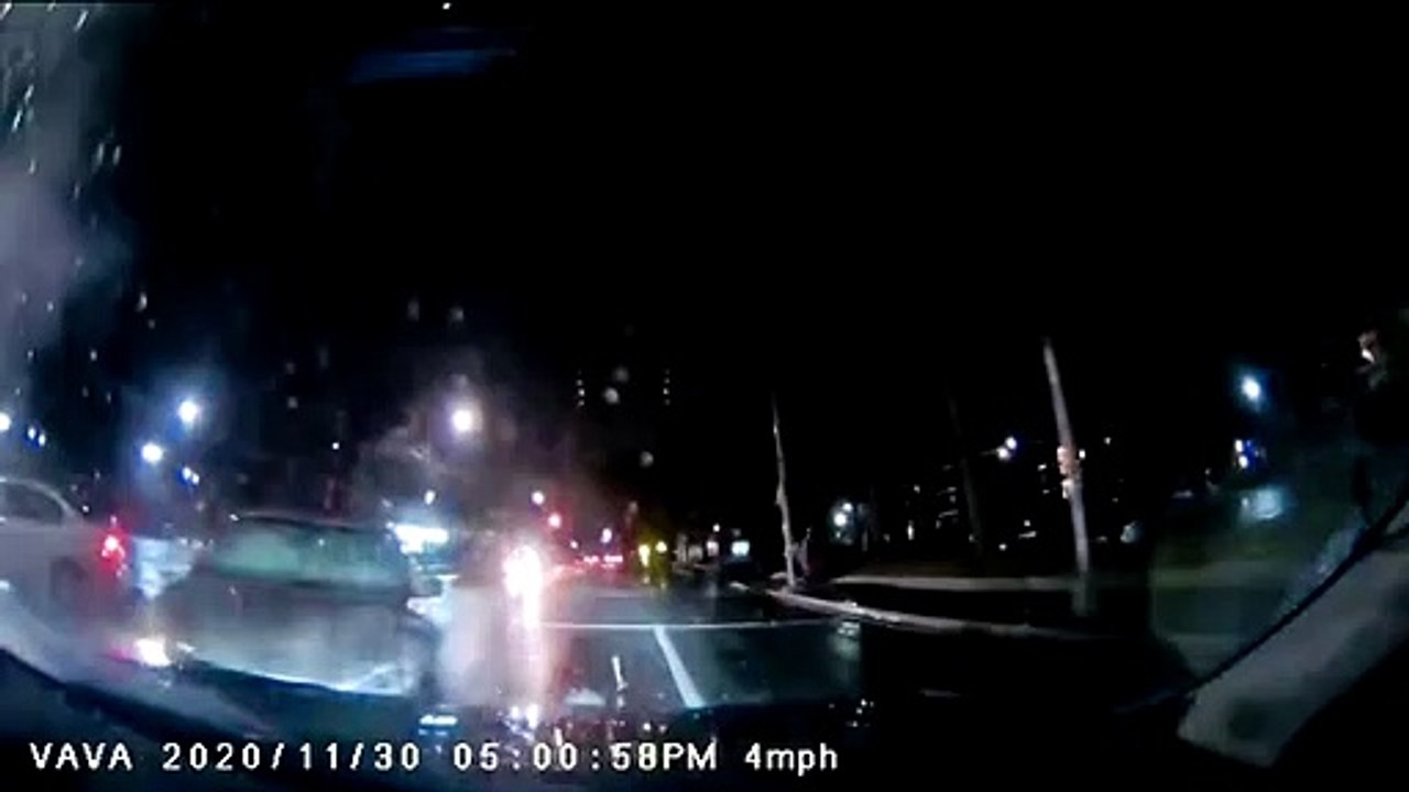 Flashing Light Confusion Leads to Intersection Collision