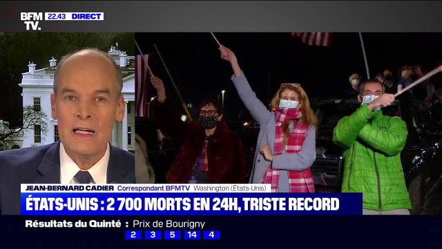 États-Unis: plus de 2700 morts du Covid-19 enregistrés en 24h