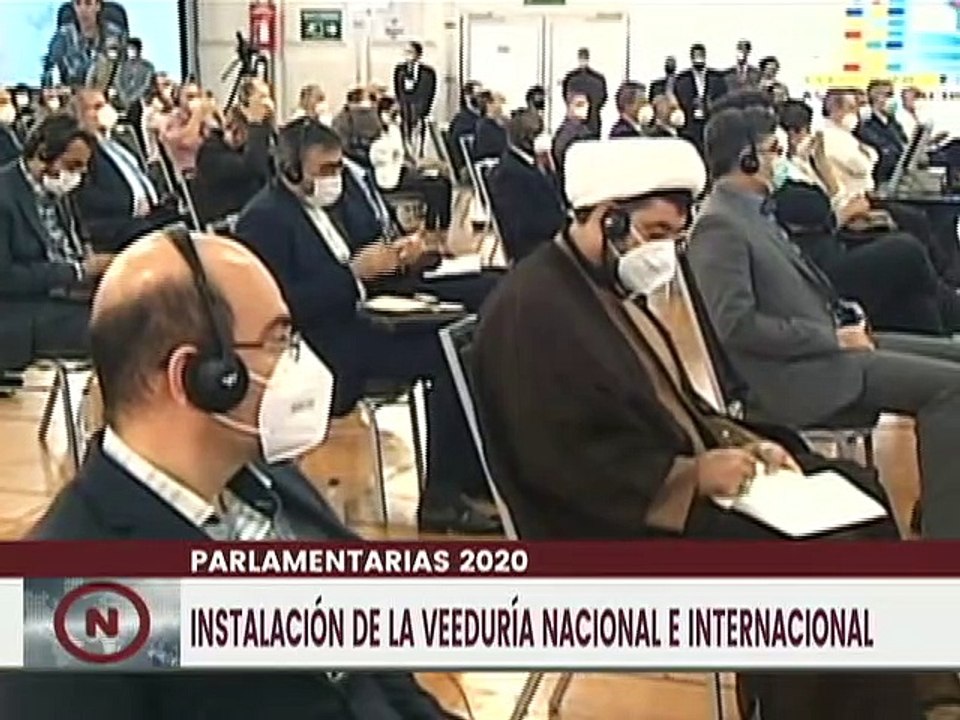 CNE recibió a los veedores nacionales e internacionales que participarán en las elecciones Parlamentarias 2020