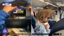 [이슈톡] 비행기 '민폐녀' 응징 영상 화제