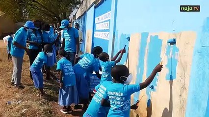 Fabrice Ondoa en maître d’école
