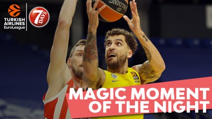 7DAYS Magic Moment of the Night: Scottie Wilbekin, Maccabi Playtika Tel Aviv