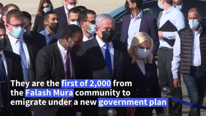 300 Ethiopian immigrants land in Israel