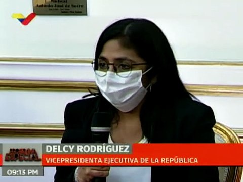 Delcy Rodríguez: Debemos defender la moneda venezolana, la Ley Antibloqueo y la inversión en el país