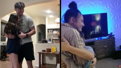 Surprise Homecomings Bring Tears Of Joy