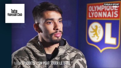 Interview de Lucas Paquetá : "On peut jouer le titre !"