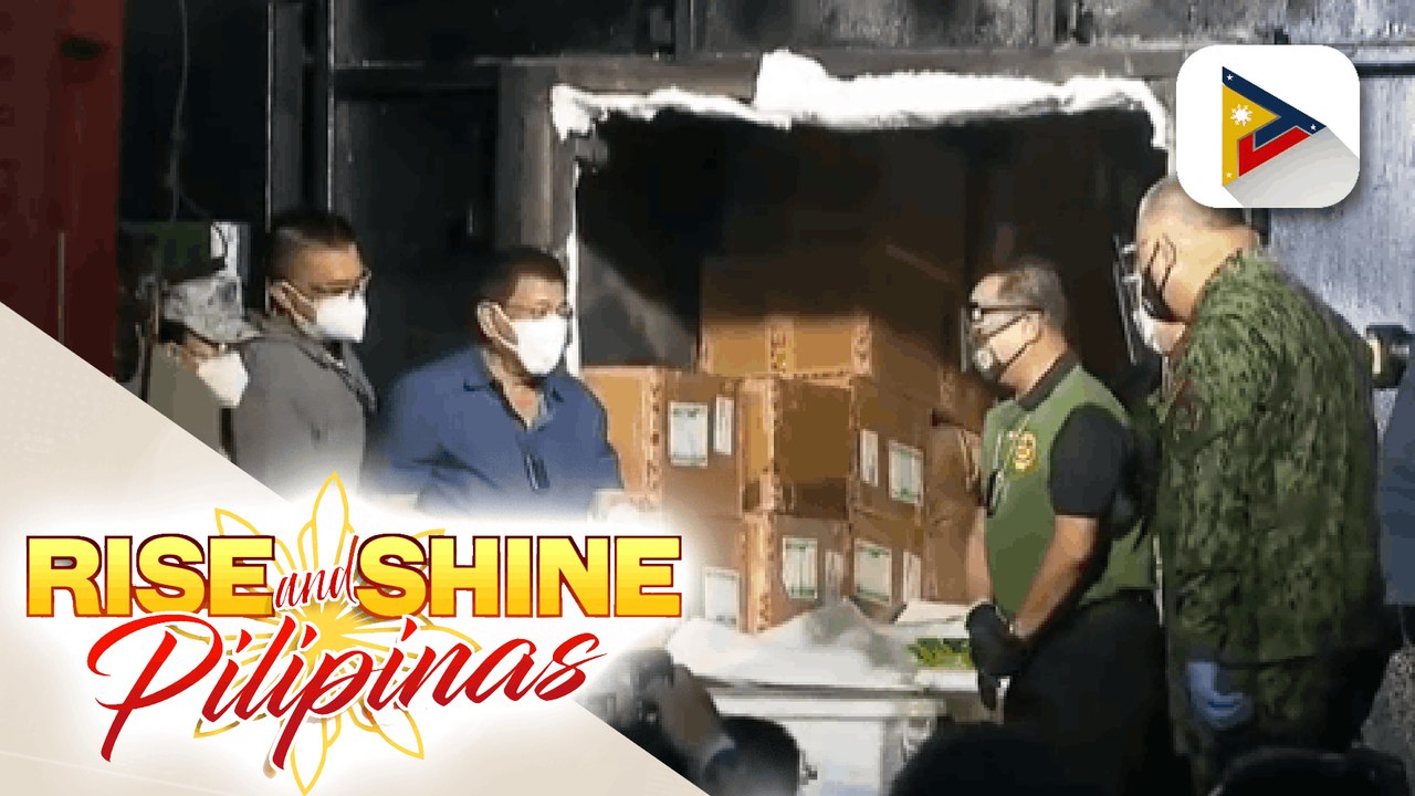Pagsunog sa mahigit P7 halaga ng ilegal na droga, pinangunahan ni Pres #Duterte