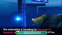 Submarino chinês chega ao ponto mais profundo da Terra