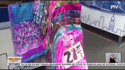 Mahigpit na health protocols, ipinapatupad sa Divisoria dahil sa dagsa ng mga mamimili ngayong kapaskuhan