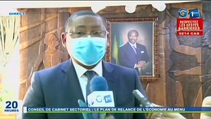 RTG - Conseil du cabinet sectoriel : le plan de relance de l’économie au menu