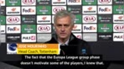 Descargar video: Scathing Mourinho slams players attitude after Tottenham draw