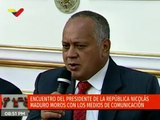Diosdado Cabello: El pueblo es consciente, el debate está en la calle, la nueva AN viene de la calle
