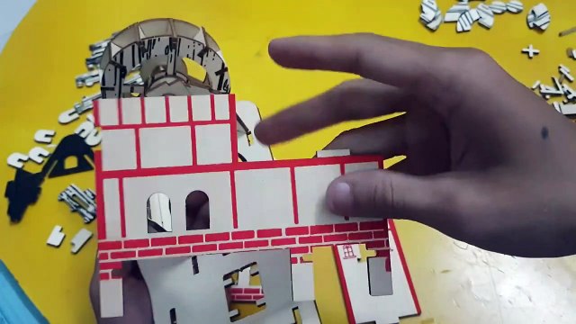 Woodcraft Assembly kit 3D [ Miniature Windmill Model ] Lắp ráp mô hình cối xay gió thu nhỏ bằng gỗ