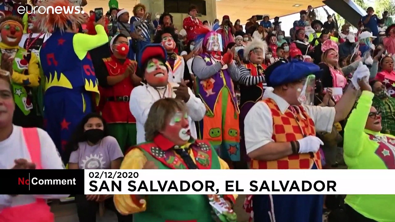 Bunt und schrill: Die Clowns sind los