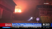 Bond Fire Triggers Mandatory Evacuations Near Irvine