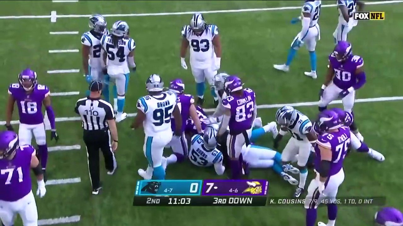 NFL 2020 Carolina Panthers vs Minnesota Vikings Full Game Week 12