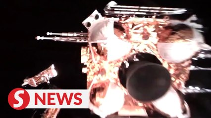 China's Chang'e-5 spacecraft takes off from moon with samples