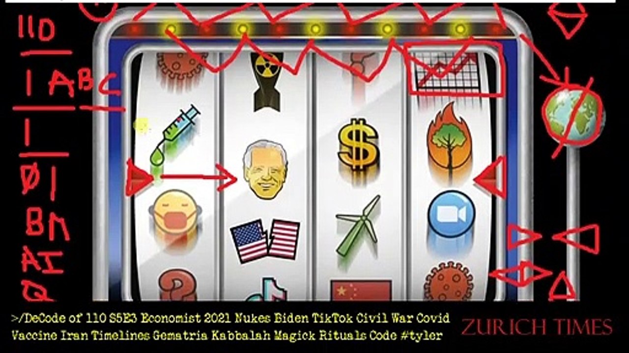 Decode of 110 in the Economist 2021 Cover Again