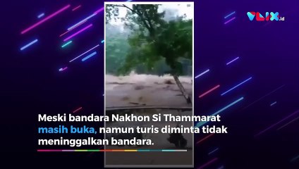 Banjir Parah Rendam Thailand, Arusnya Mengerikan!