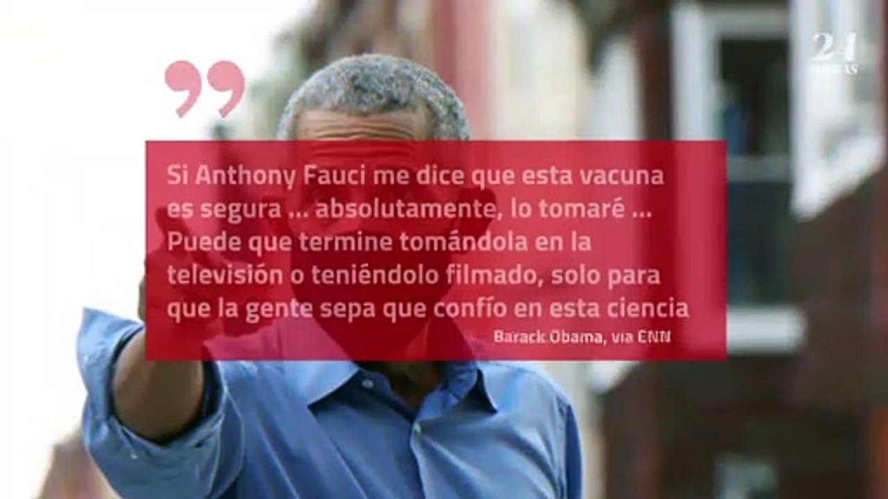 Obama, Bush y Clinton se ofrecen como voluntarios  para probar la vacuna