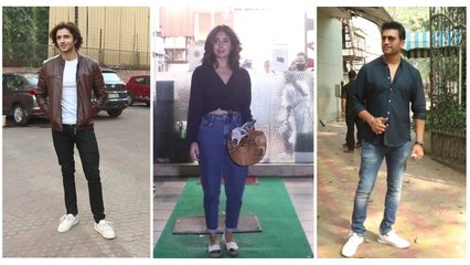 Sharad Kelkar, Kritika Kamra & Siddharth Gupta Spotted in the City