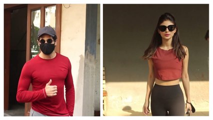 Sidharth Malhotra & Mouni Roy snapped in the city