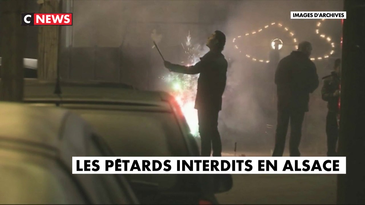 Les pétards et feux d'artifices interdits en Alsace