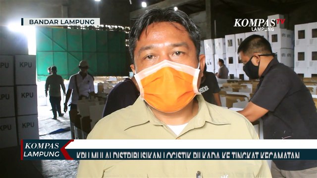 KPU Mulai Distribusikan Logistik Pilkada ke Tingkat Kecamatan