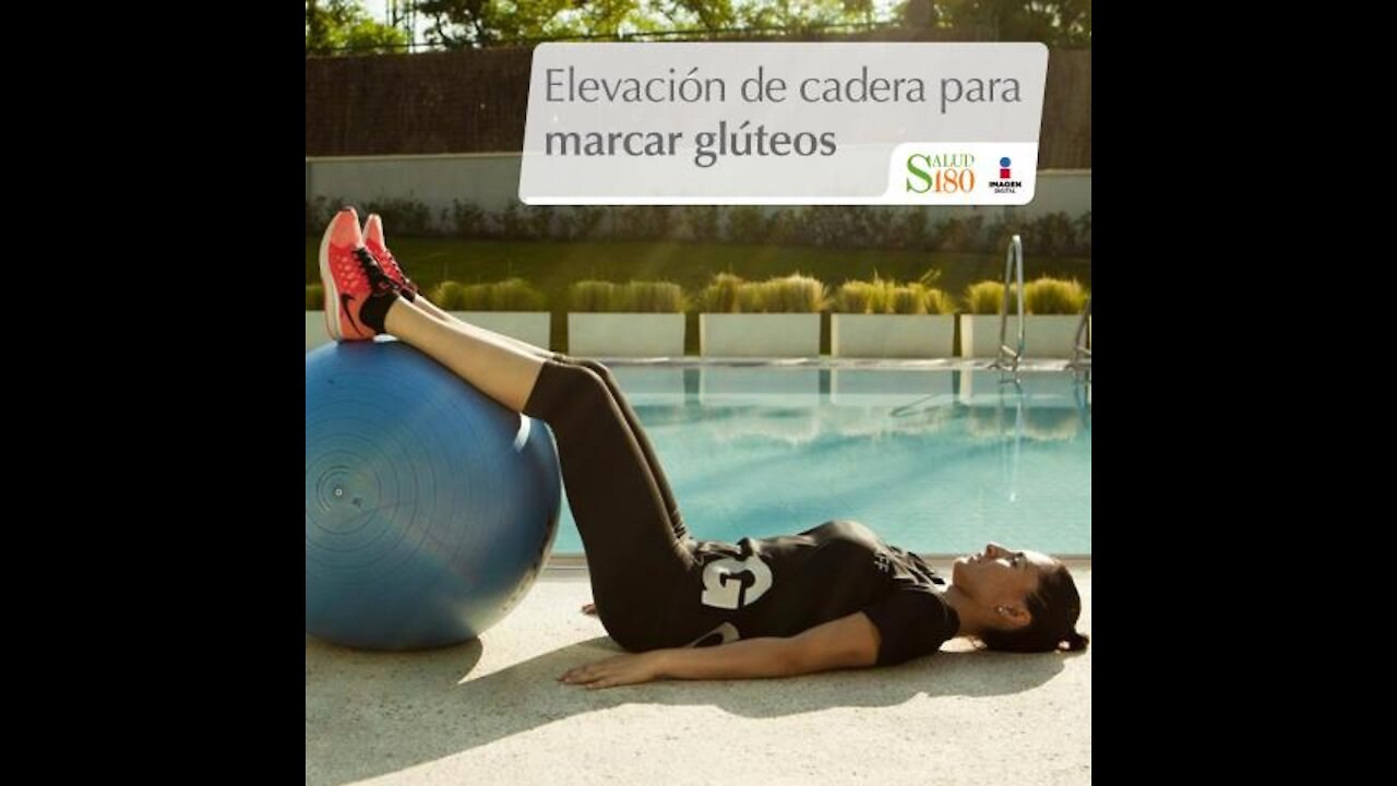 Elevación de cadera para marcar glúteos