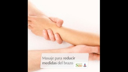 Masaje para reducir medidas del brazo