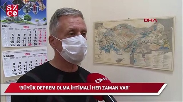 Prof. Dr. Ercan Aksoy: Büyük deprem olma ihtimali her zaman var