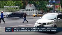 Pelaku Membawa Busur Panah Saat Demo Tolak Rizieq Shihab