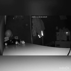 Deafening 'thundersnow' storm caught on camera in child's bedroom