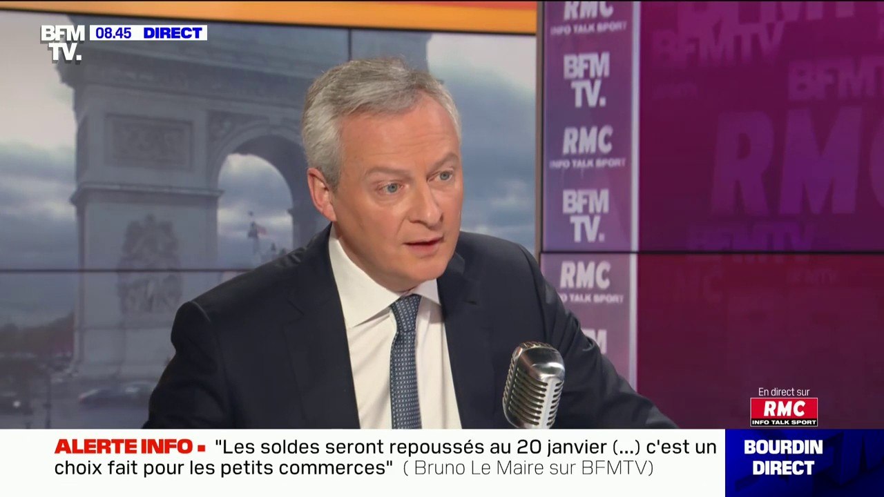 Bruno Le Maire: "Le fonds de solidarité dit 'universel' ne sera pas poursuivi après le 31 décembre"