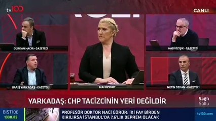 Barış Yarkadaş, canlı yayında sinirlerine hakim olamadı